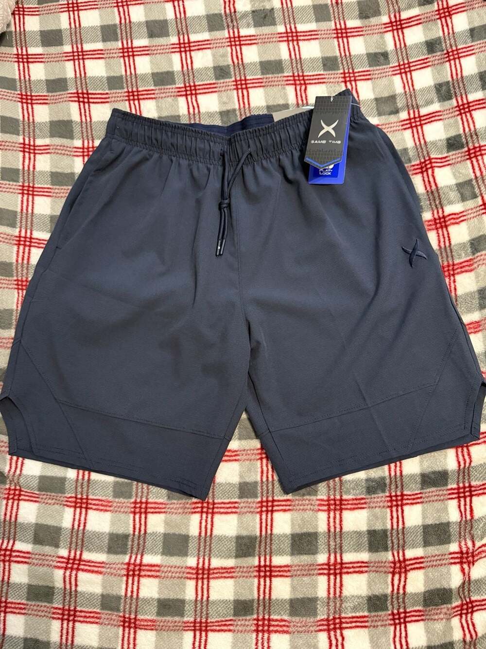 Game Time Men's Athletic Flat-Lock Performance Training Shorts